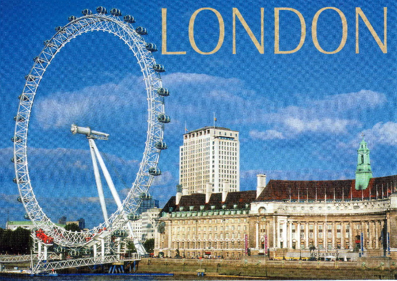 London Eye (postcard)